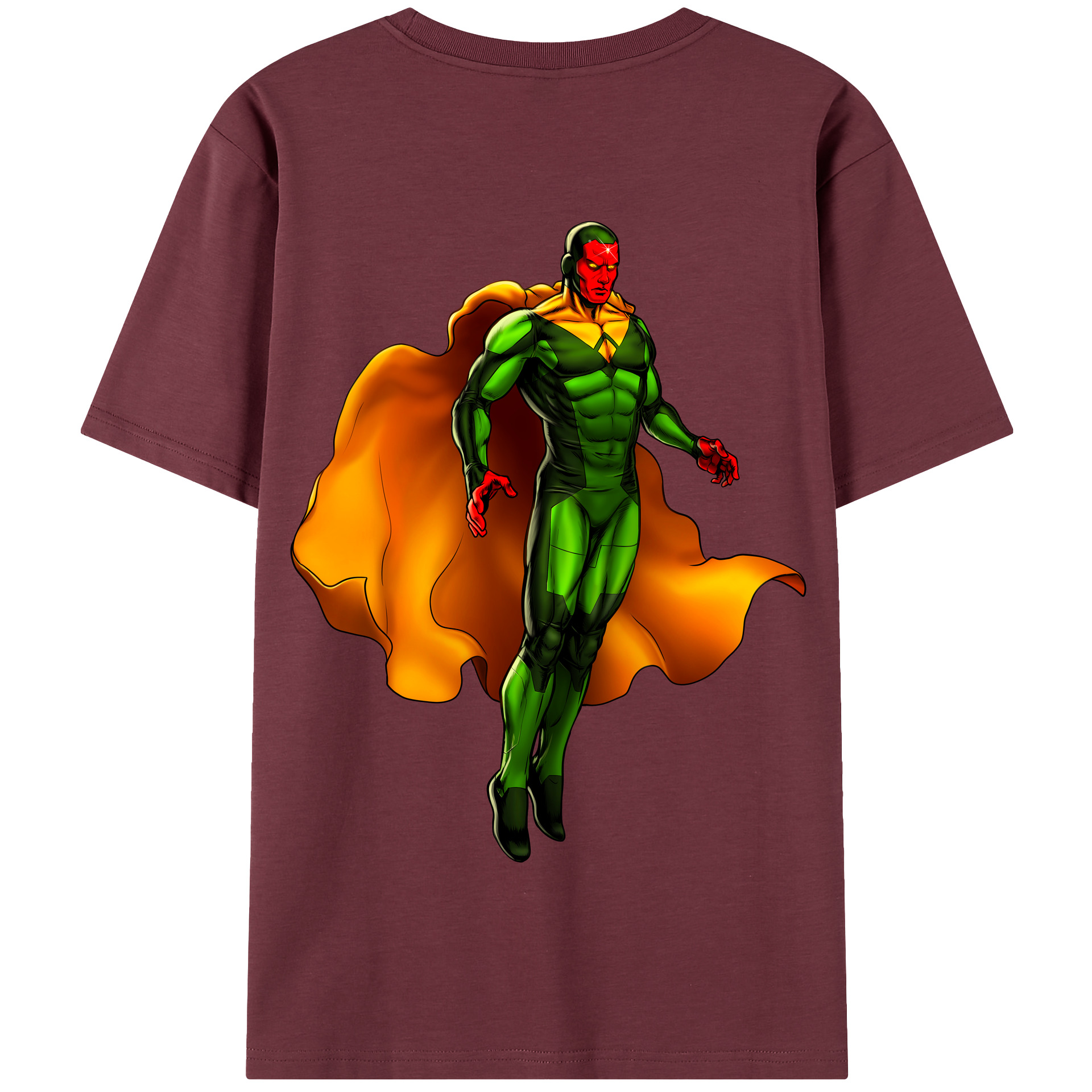 （画像用） アベンジャーズ The Avengers 綿100％半袖Tシャツ（背面プリント）